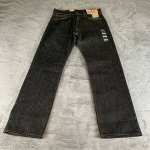 Levi's 501 Jeans Men's 30 X 30 Indigo Blue Original Shrink-to-Fit New Button Fly